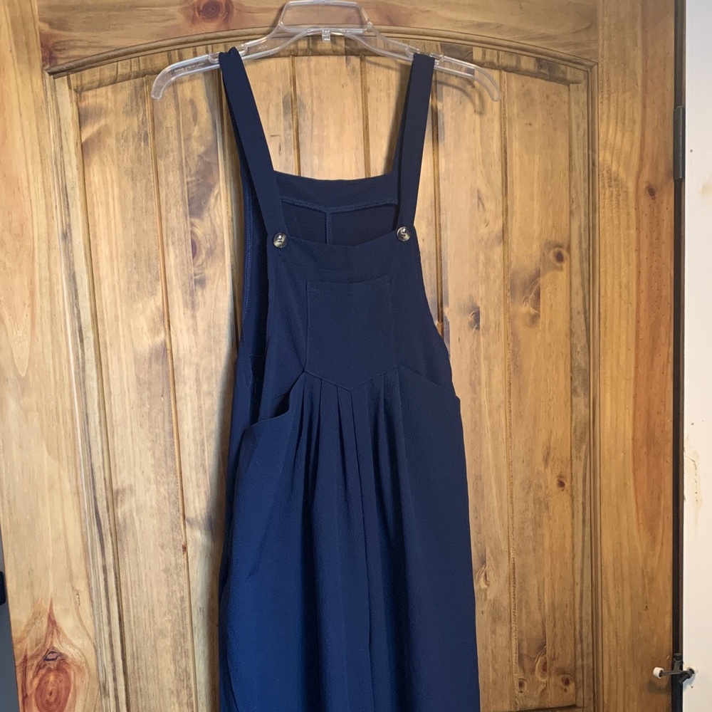 Navy Blue Overalls